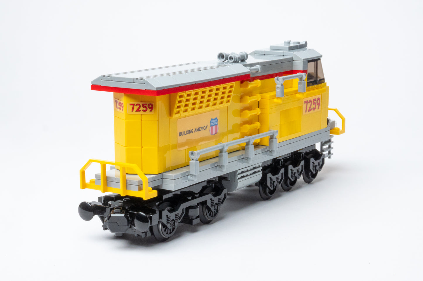 Printed Stickers Only for Union Pacific Freight Locomotive (GE ET44AC)