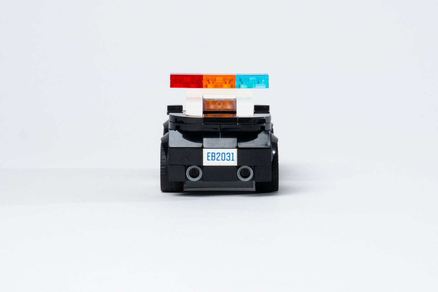 Printed Stickers Only for American Police Car