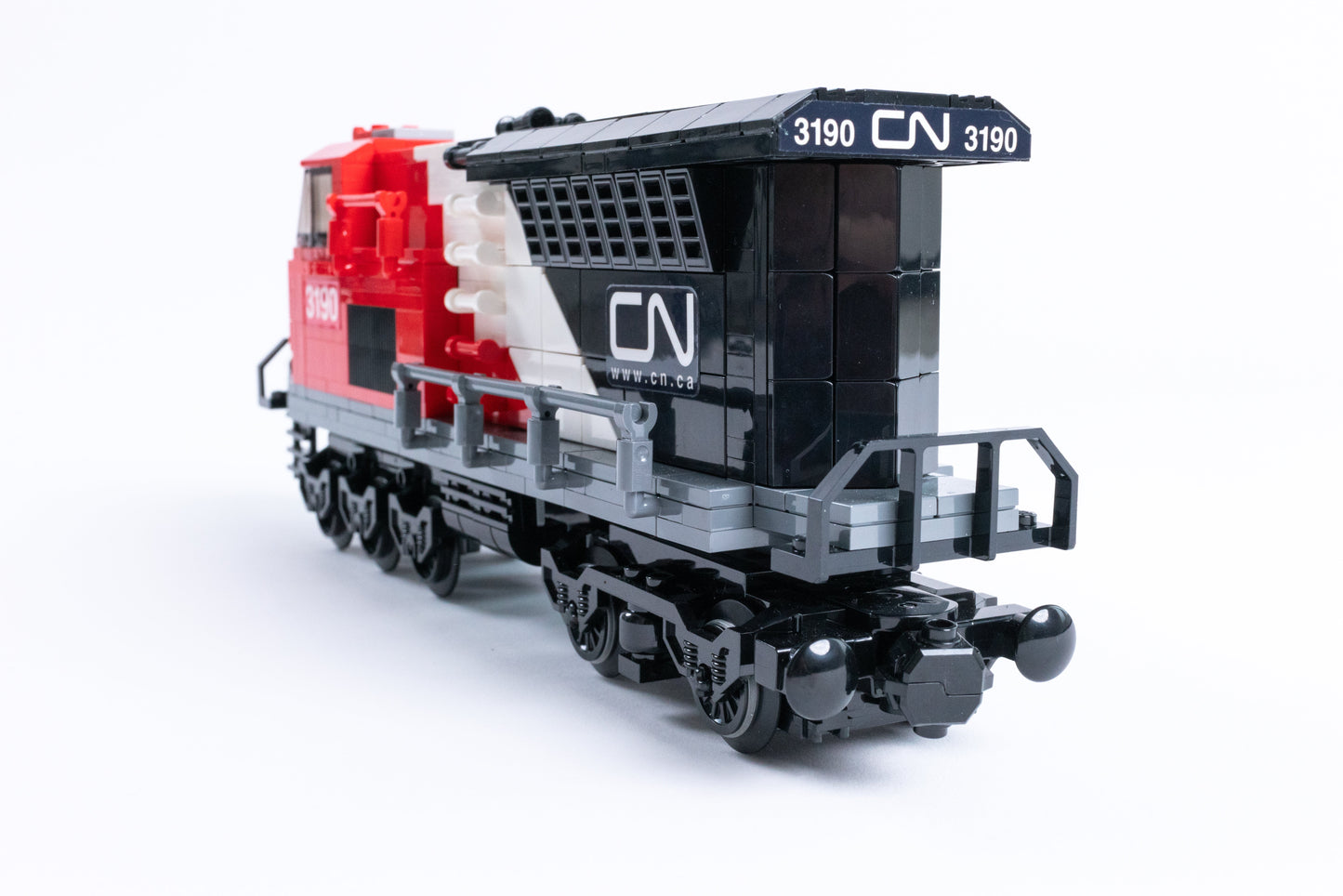 Printed Stickers Only for Canadian National Freight Locomotive (GE ET44AC)