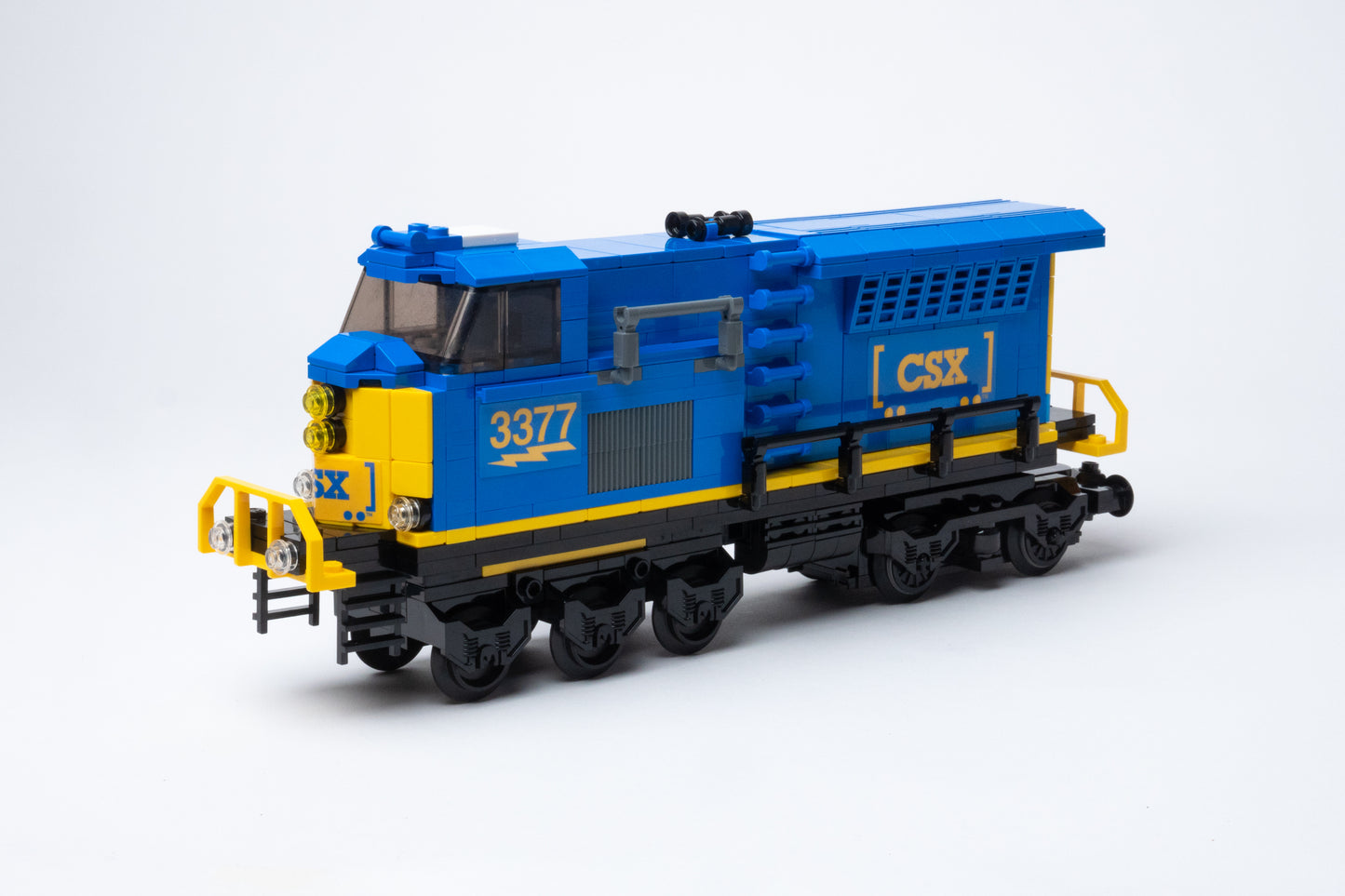 CSX Freight Locomotive, Instructions + Stickers ONLY