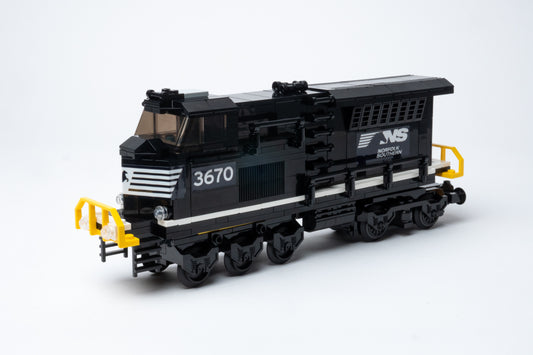 Norfolk Southern Freight Locomotive (GE ET44AC), Instructions + Stickers ONLY