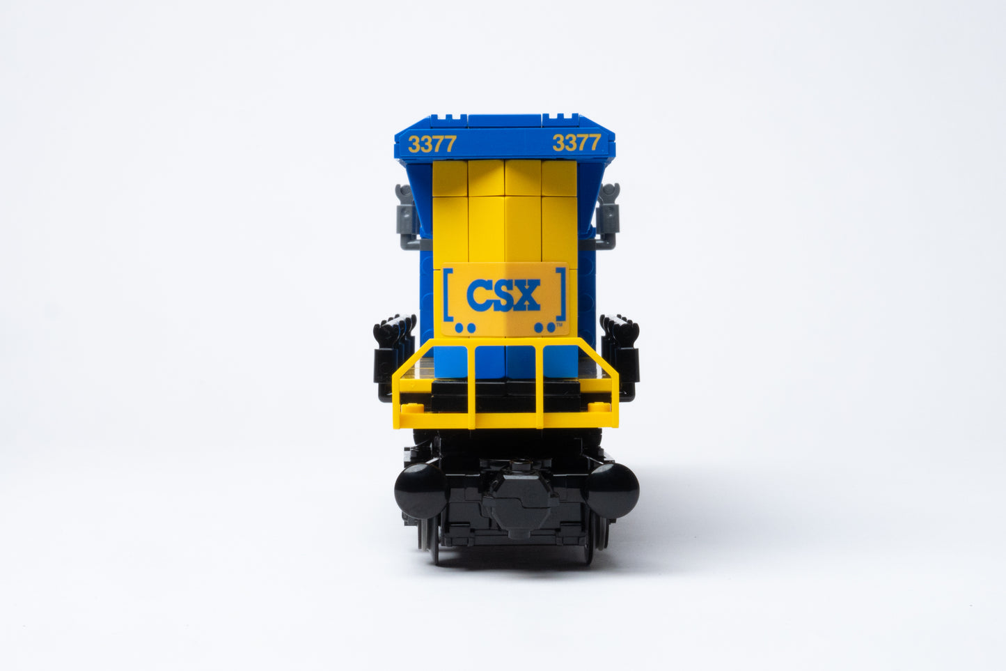 CSX Freight Locomotive, Instructions + Stickers ONLY