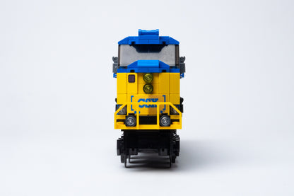 CSX Freight Locomotive, Instructions + Stickers ONLY