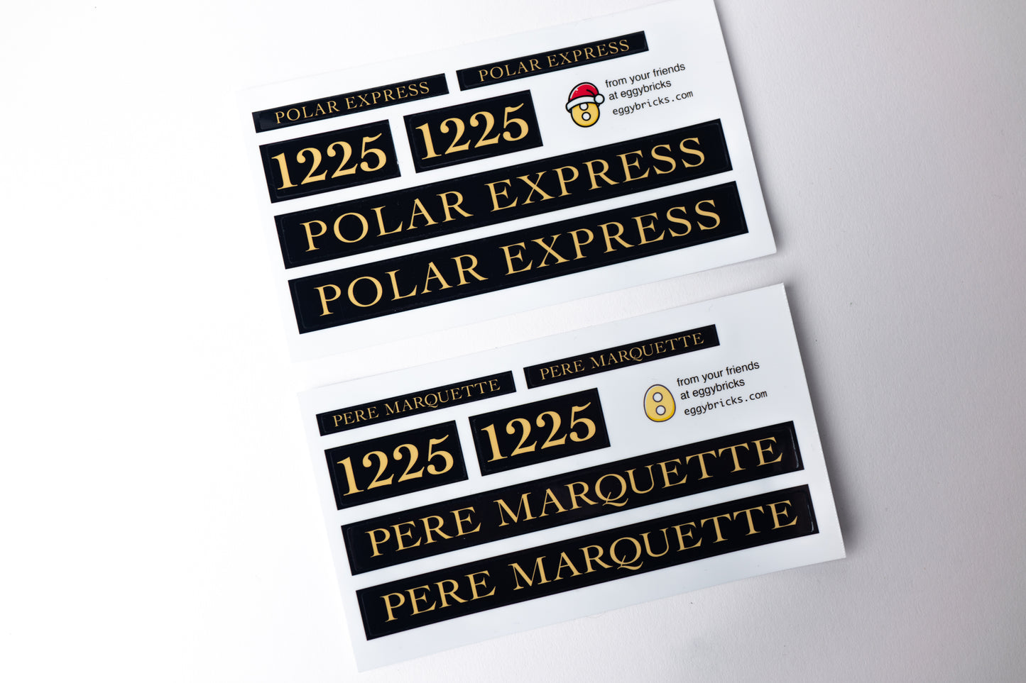 The Polar Express (Pere Marquette 1225) Steam Locomotive Instructions