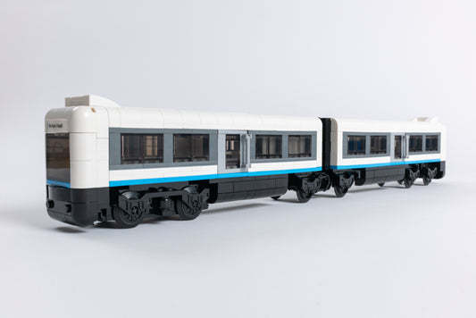 City Metro Train, Minifig-Scale (Instructions + Stickers ONLY)