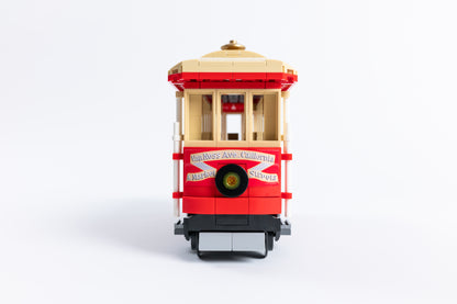 San Francisco Cable Car, Minifig-Scale (Instructions + Stickers ONLY)