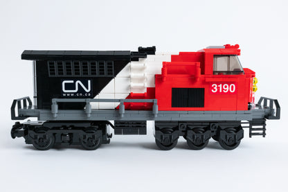 Canadian National Freight Locomotive (GE ET44AC) Instructions