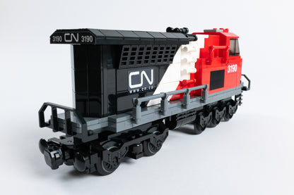 Canadian National Freight Locomotive (GE ET44AC) Instructions