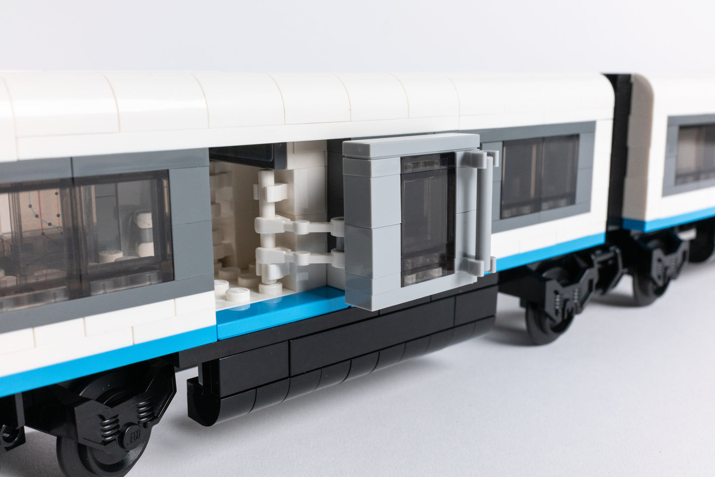 City Metro Train, Minifig-Scale (Instructions + Stickers ONLY)