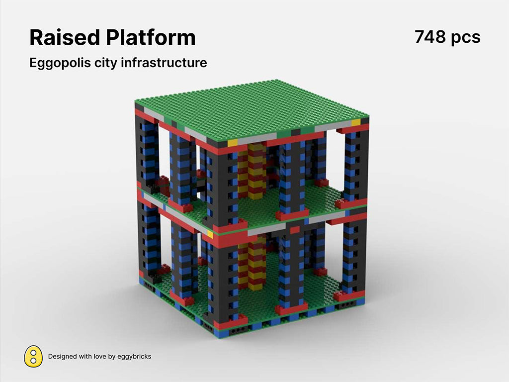 Raised Platform – eggybricks