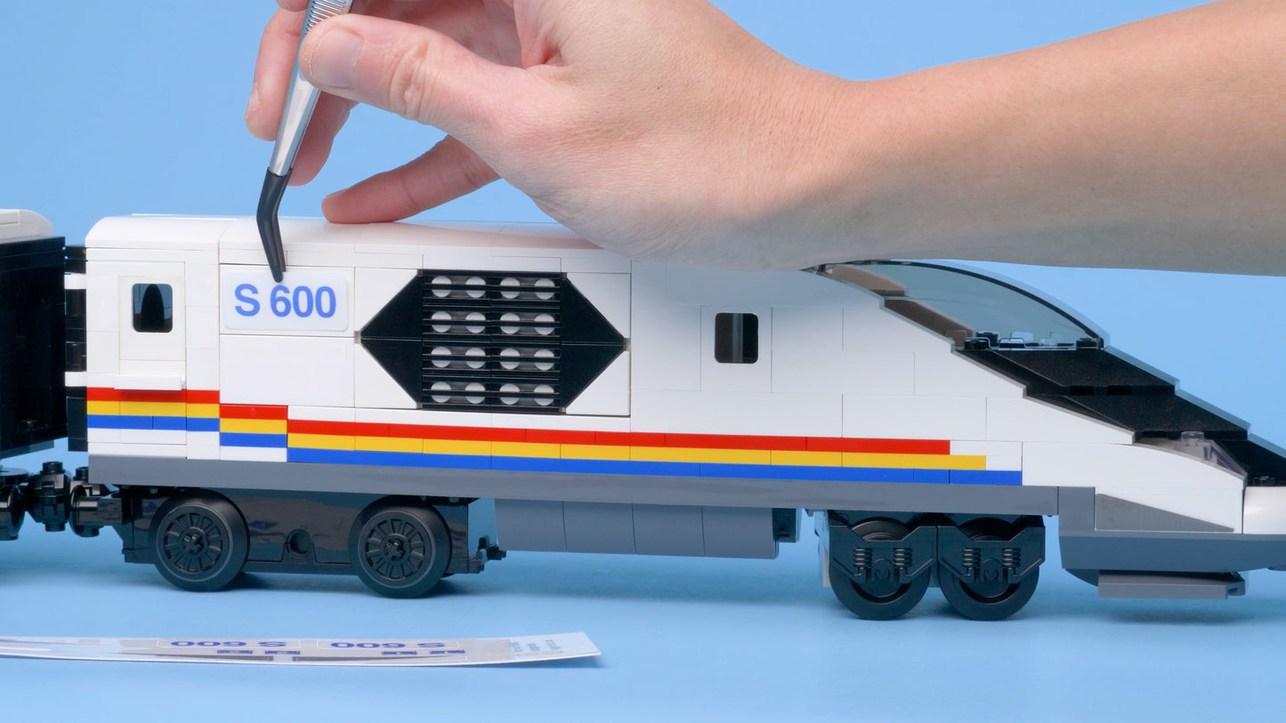 Intercity Passenger Train (Shinkansen) Instructions